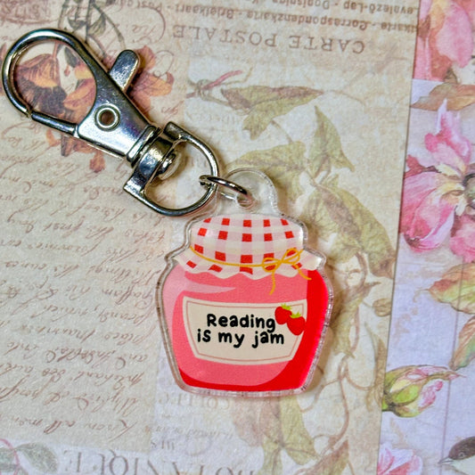 Reading is my Jam USB - C Dust Plug Kindle Charm - Awfullynerdy.co