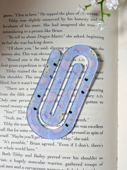 Regency Era Feather Pen and Paper Jumbo Acrylic Paperclip Sublimated Bookmark – Bookish Page Holder - Awfullynerdy.co