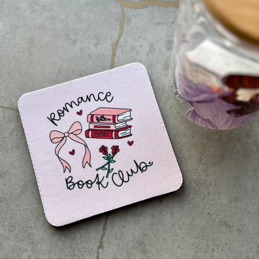 Romance Book Club Coaster - ONE Coaster - Awfullynerdy.co