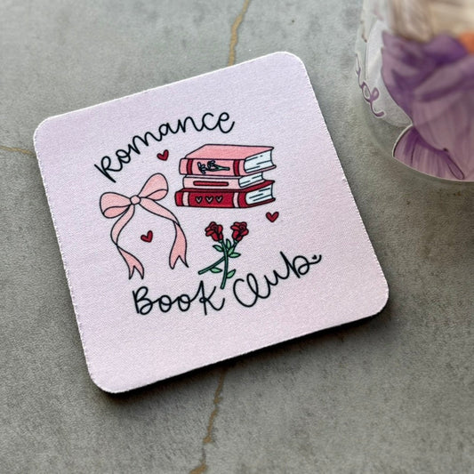 Romance Book Club Coaster - ONE Coaster - Awfullynerdy.co