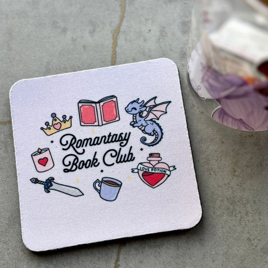 Romantasy Book Club Coaster - ONE Coaster - Awfullynerdy.co
