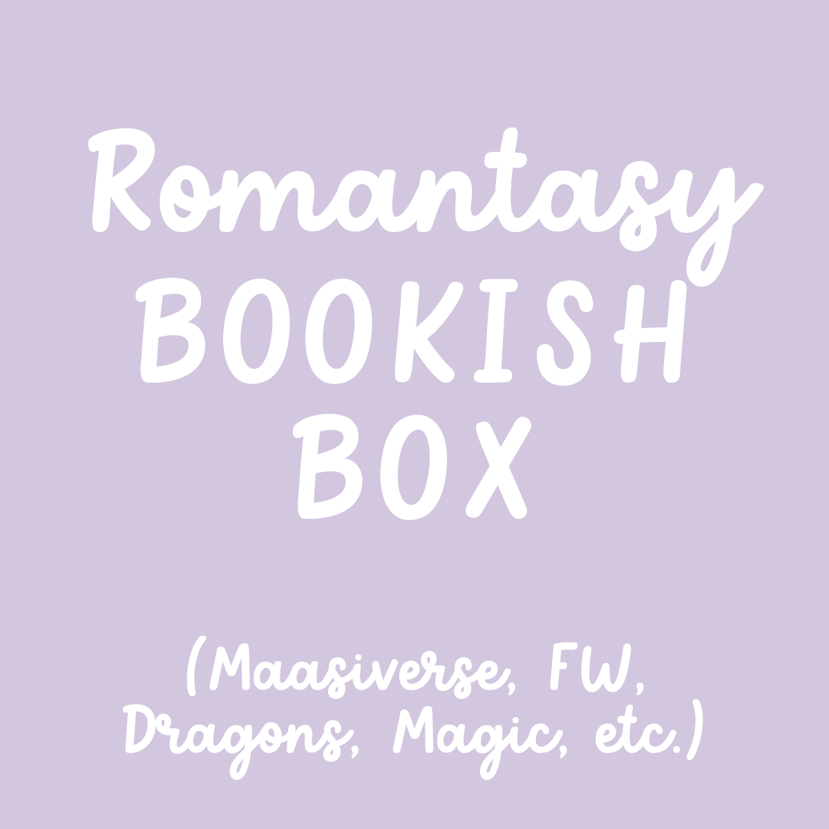 ✨ Romantasy Bookish Mystery Box | Fantasy & Romance Merch - Awfullynerdy.co