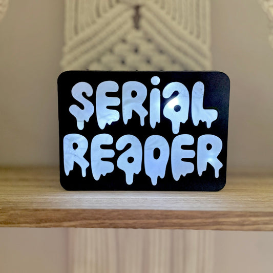 Serial Reader Light Up Book Nook - Awfullynerdy.co