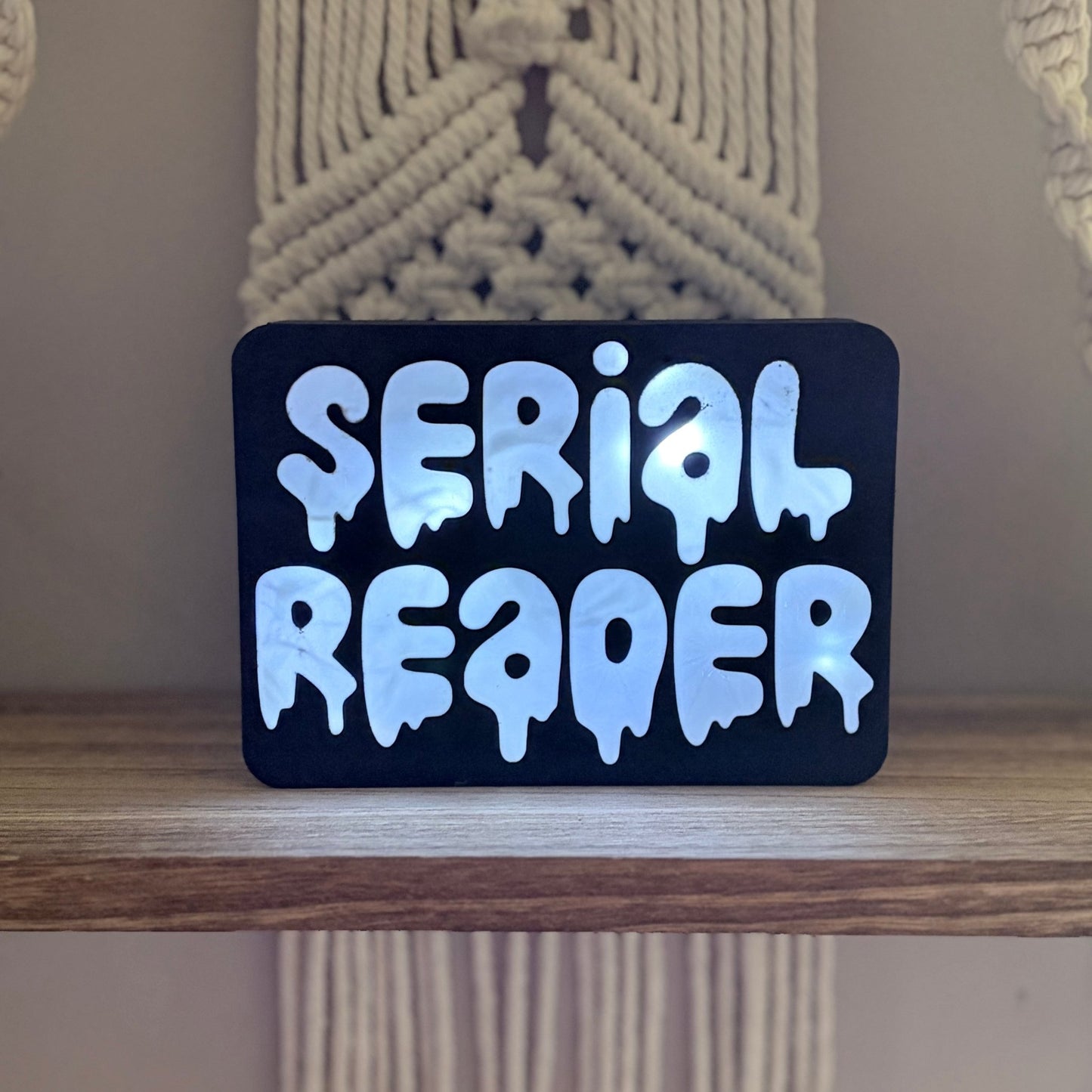 Serial Reader Light Up Book Nook - Awfullynerdy.co
