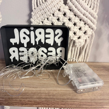Serial Reader Light Up Book Nook - Awfullynerdy.co