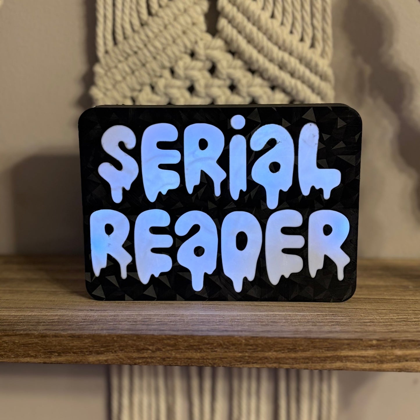 Serial Reader Light Up Book Nook - Awfullynerdy.co