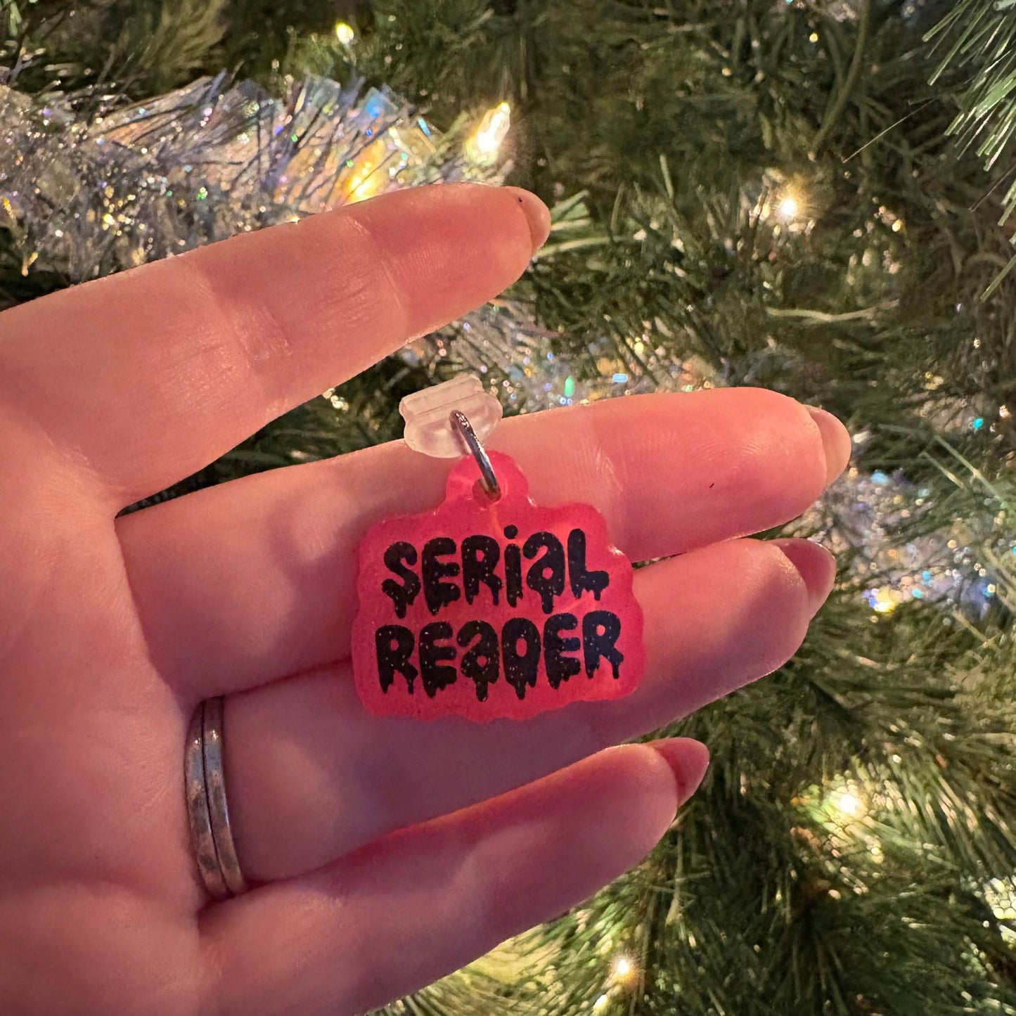 Serial Reader USB - C Kindle Charm Glow in the Dark - Awfullynerdy.co