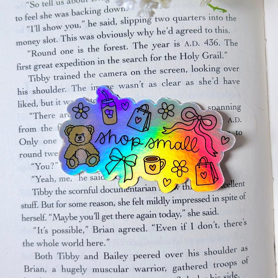 Shop Small Holographic Sticker - Awfullynerdy.co