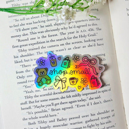 Shop Small Holographic Sticker - Awfullynerdy.co