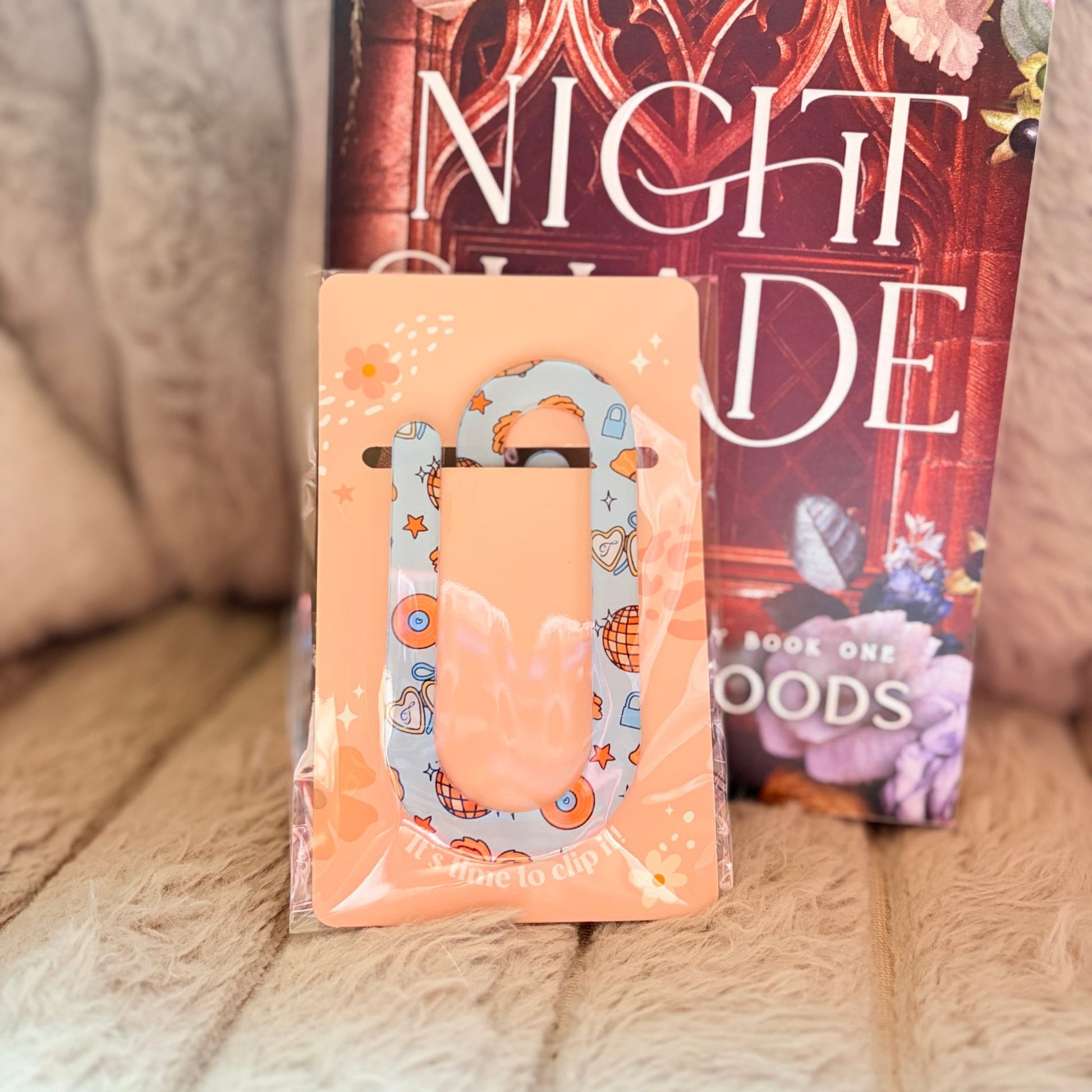 Showgirl Jumbo Acrylic Paperclip Sublimated Bookmark – Bookish Page Holder - Awfullynerdy.co