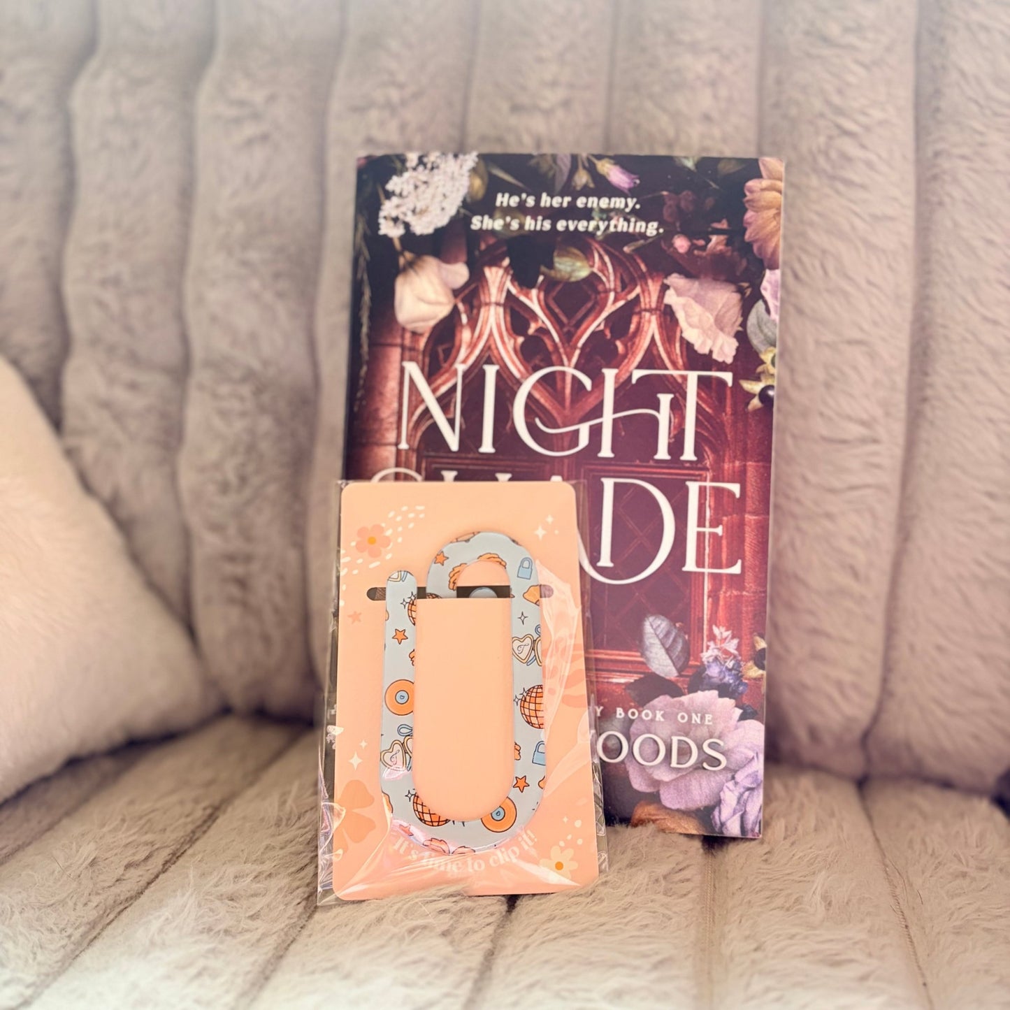 Showgirl Jumbo Acrylic Paperclip Sublimated Bookmark – Bookish Page Holder - Awfullynerdy.co