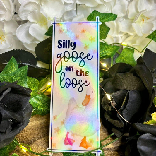 Silly Goose on the Loose Bookmark - Awfullynerdy.co