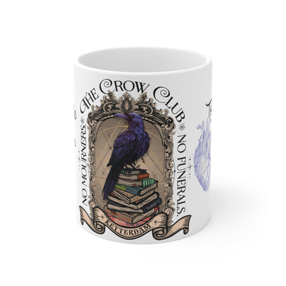 Six of Crows Crows Club Mug 11oz - Awfullynerdy.co