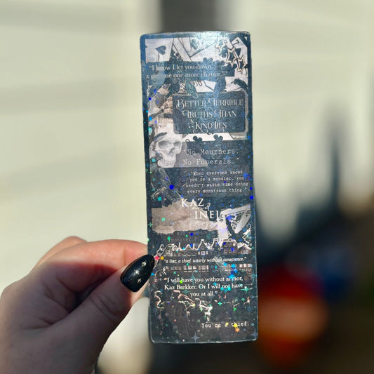 Six of Crows Inspired Collage Bookmark - Awfullynerdy.co