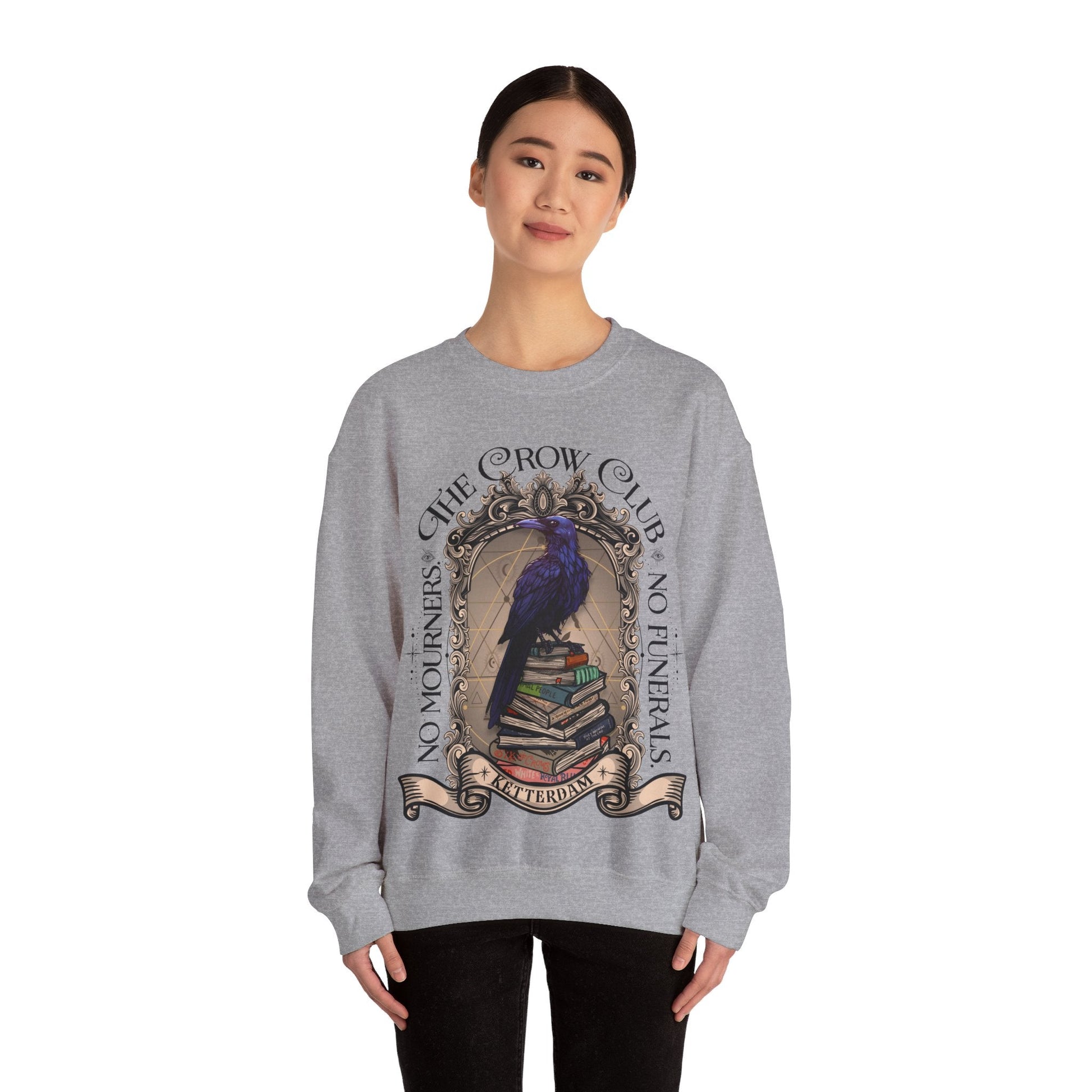 Six of Crows The Crow Club Heavy Blend™ Crewneck Sweatshirt - Awfullynerdy.co