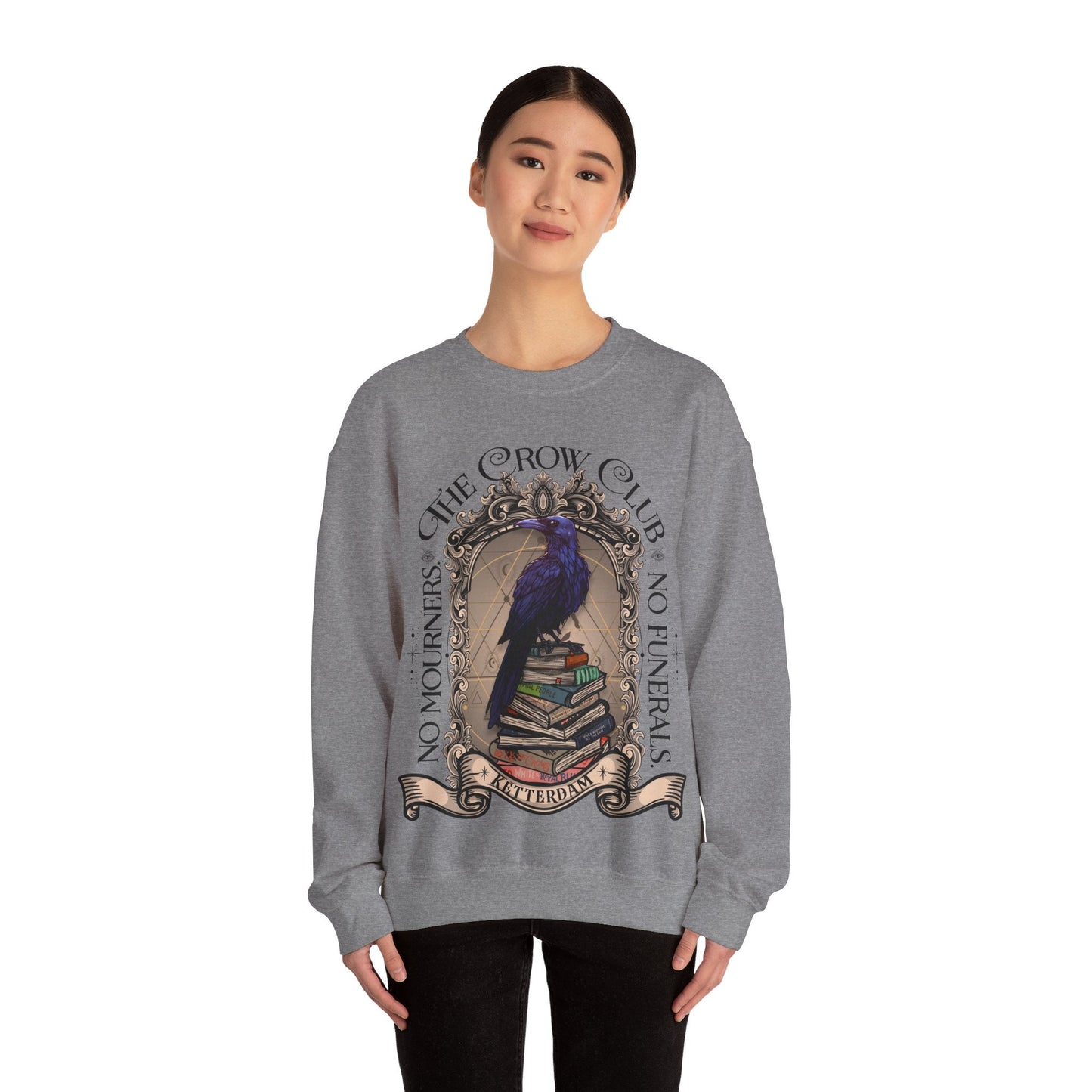 Six of Crows The Crow Club Heavy Blend™ Crewneck Sweatshirt - Awfullynerdy.co