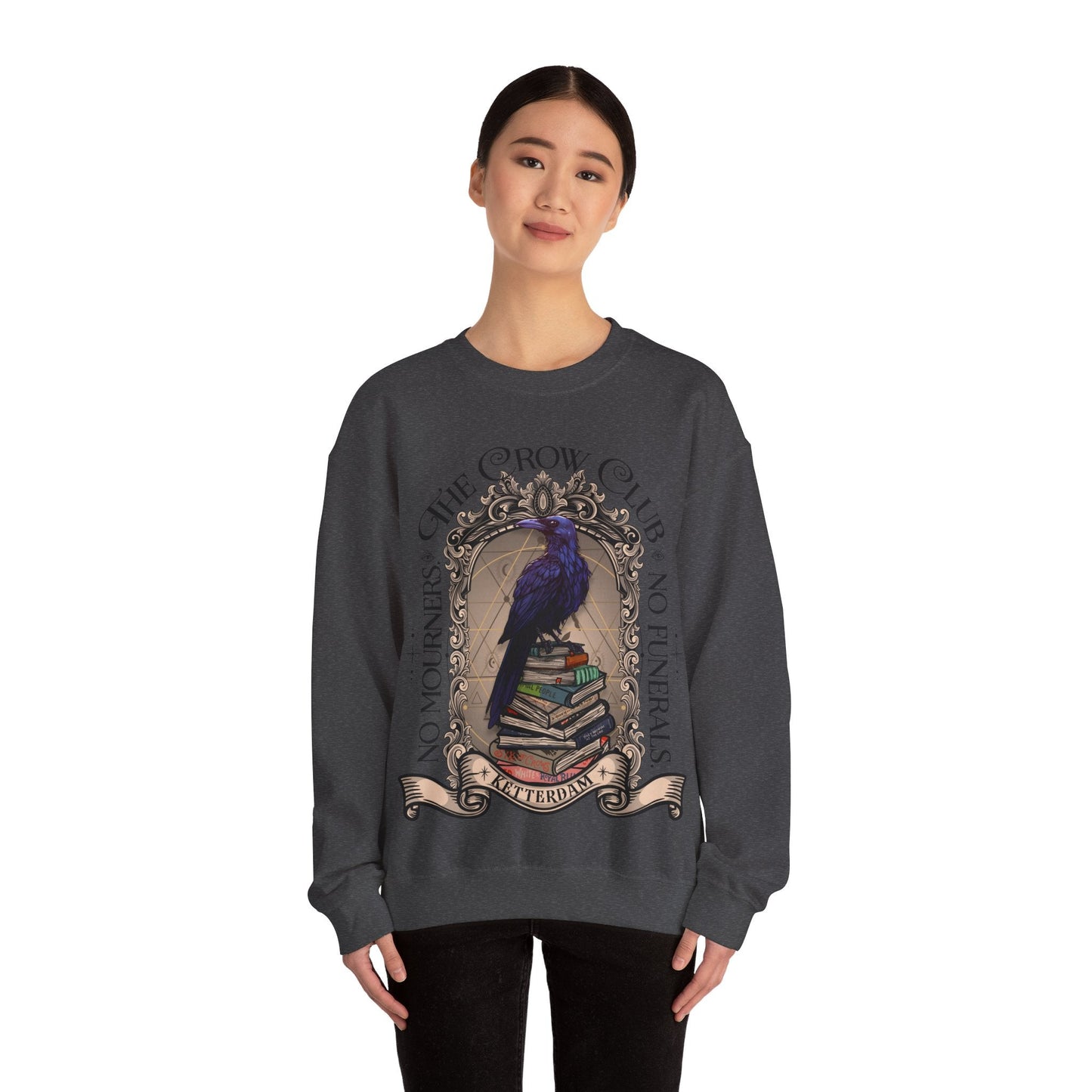 Six of Crows The Crow Club Heavy Blend™ Crewneck Sweatshirt - Awfullynerdy.co