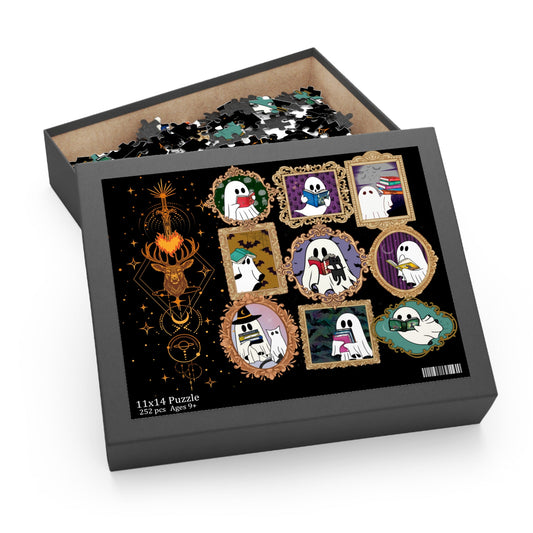 SJM Spooky Season Ghosts Puzzle - Awfullynerdy.co