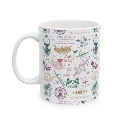 SJM Universe White Glossy Mug Collage - Awfullynerdy.co