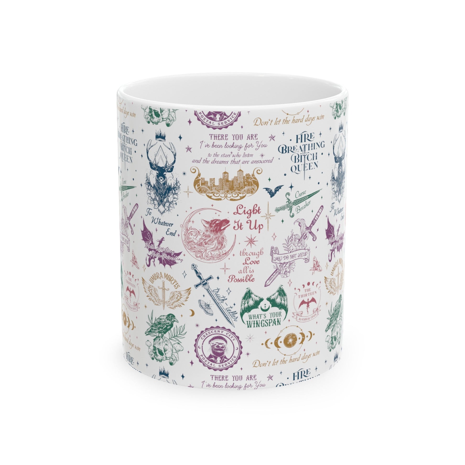 SJM Universe White Glossy Mug Collage - Awfullynerdy.co