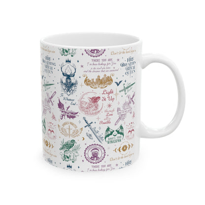 SJM Universe White Glossy Mug Collage - Awfullynerdy.co