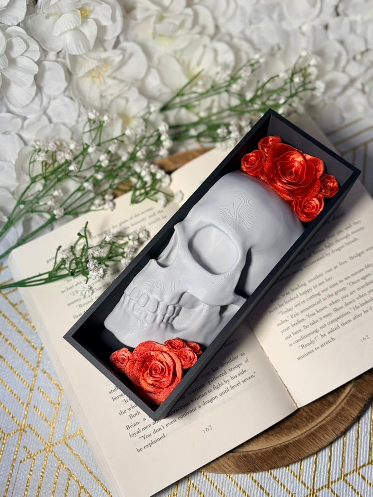Skull Rose Book Nook - Awfullynerdy.co