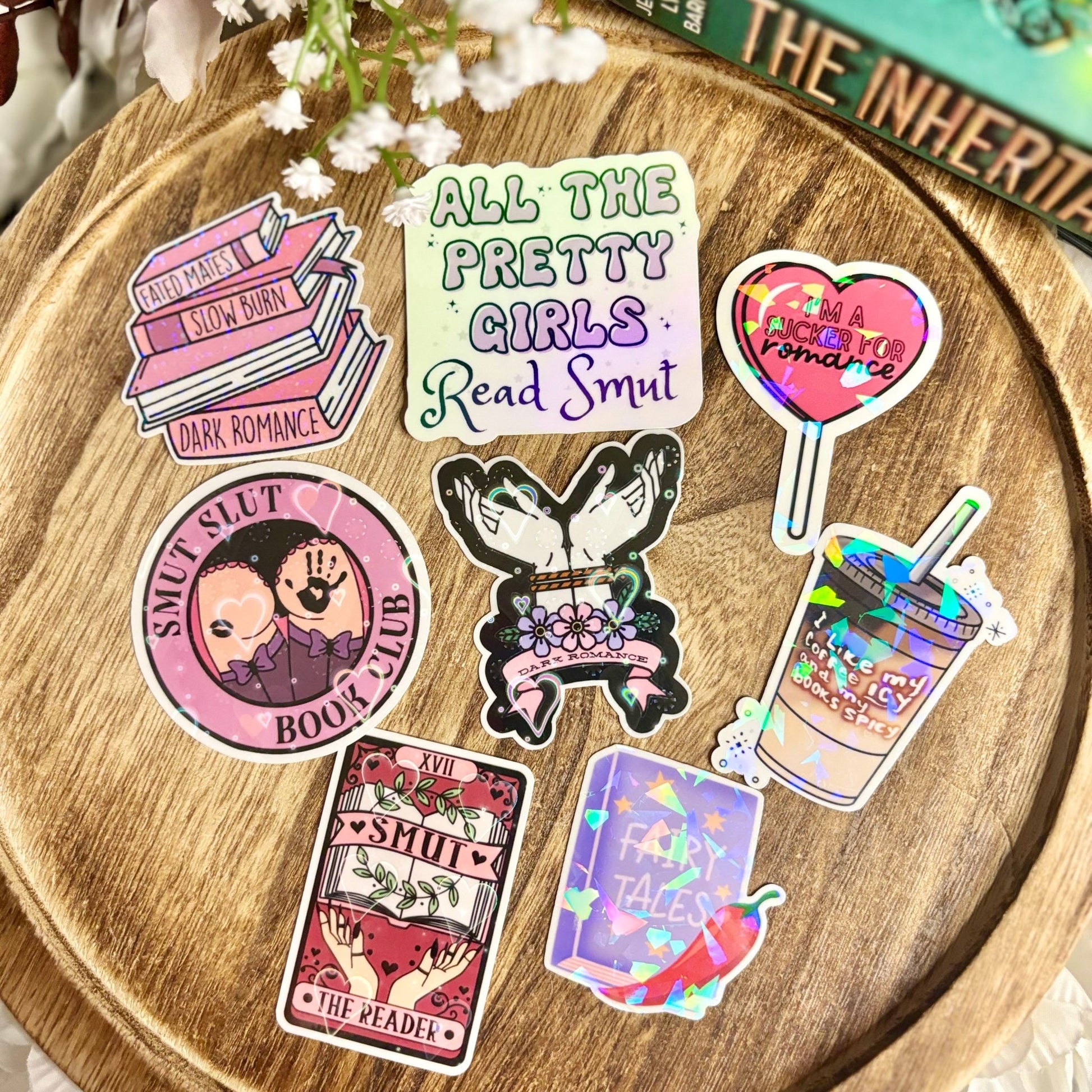 🔥 Smut Lovers Bookish Blind Box | Spicy Tote, Tumbler, Bookmarks, Stickers & More - Awfullynerdy.co