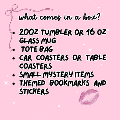 🔥 Smut Lovers Bookish Blind Box | Spicy Tote, Tumbler, Bookmarks, Stickers & More - Awfullynerdy.co