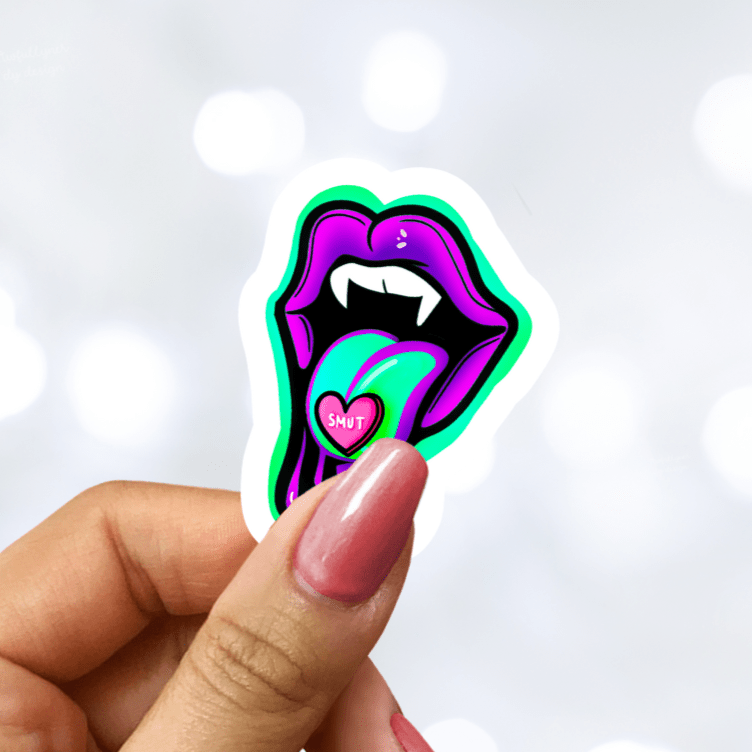Smut Mouth Sticker - Awfullynerdy.co
