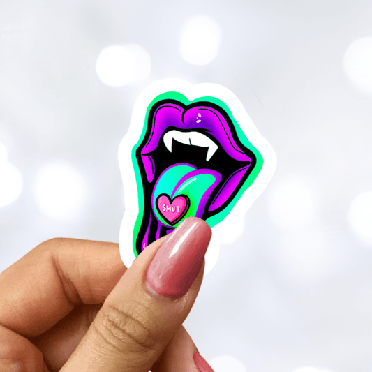 Smut Mouth Sticker - Awfullynerdy.co