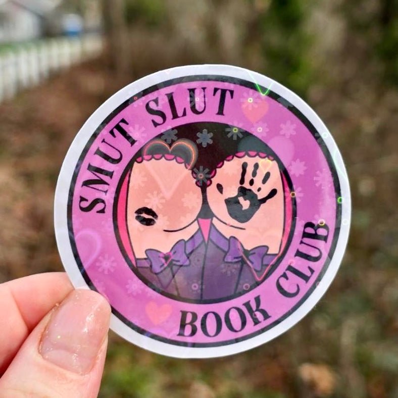 Smut Slut Book Club Sticker - Awfullynerdy.co