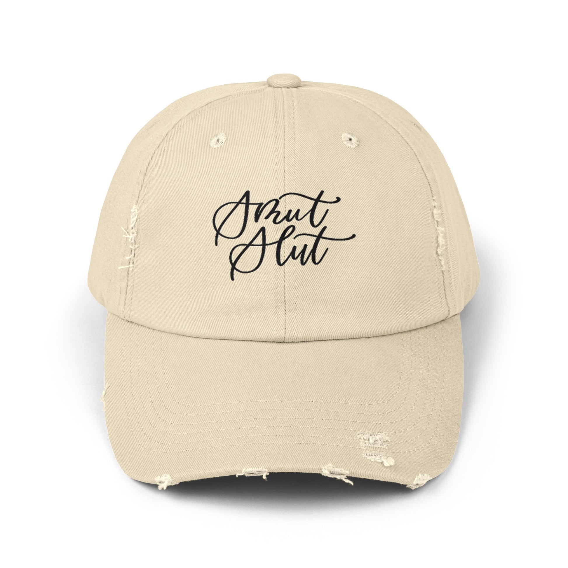 Smut Slut Distressed Cap - Awfullynerdy.co