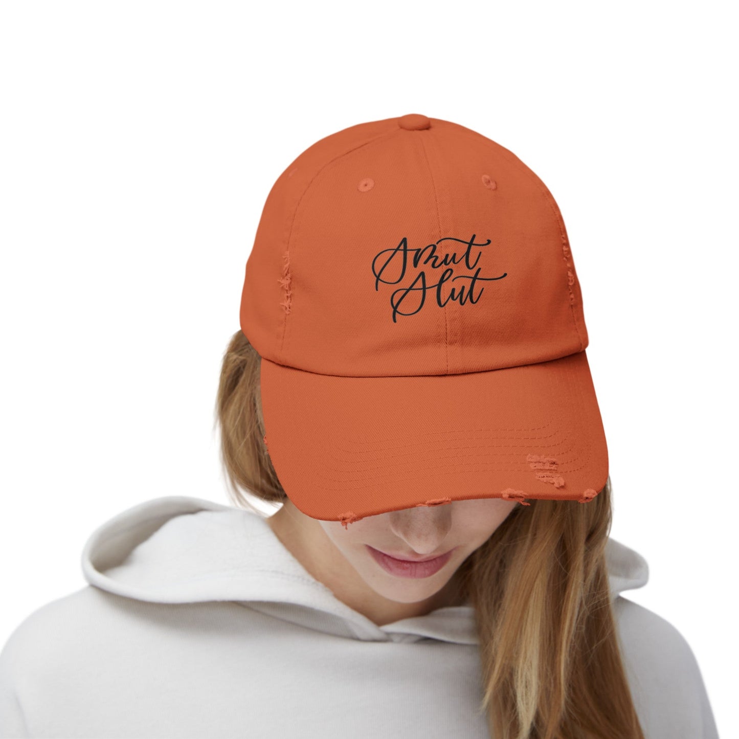 Smut Slut Distressed Cap - Awfullynerdy.co