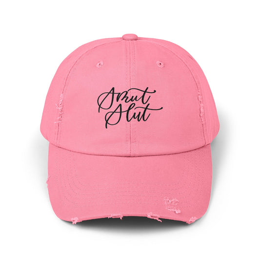 Smut Slut Distressed Cap - Awfullynerdy.co