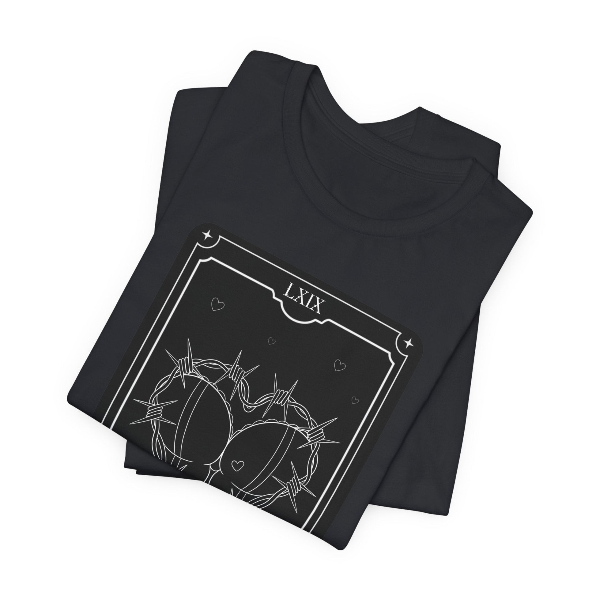 Smut Tarot Card Unisex Jersey Short Sleeve Tee - Awfullynerdy.co
