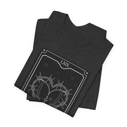 Smut Tarot Card Unisex Jersey Short Sleeve Tee - Awfullynerdy.co