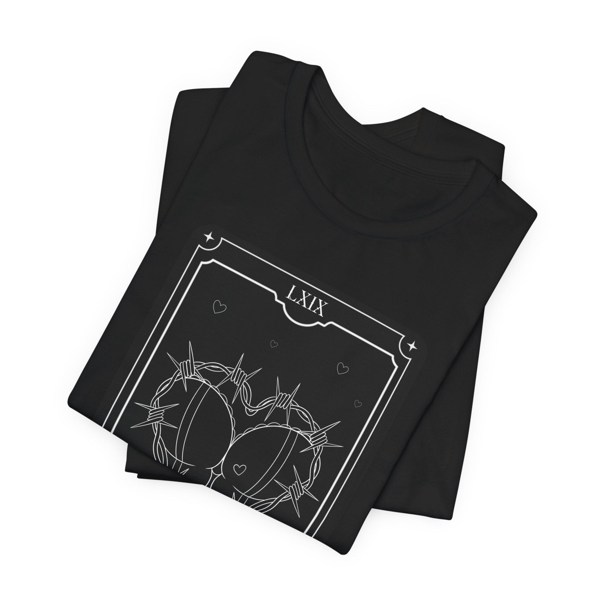 Smut Tarot Card Unisex Jersey Short Sleeve Tee - Awfullynerdy.co