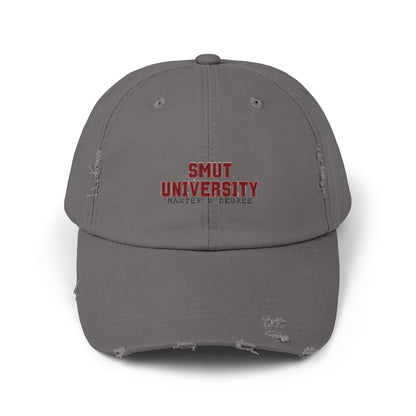 Smut University Master’s Degree Distressed Cap - Awfullynerdy.co