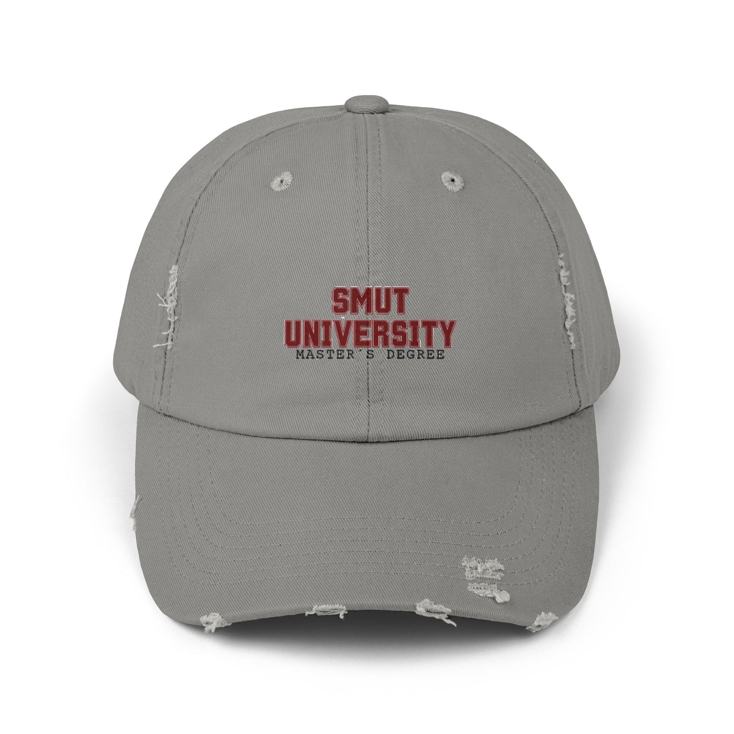 Smut University Master’s Degree Distressed Cap - Awfullynerdy.co