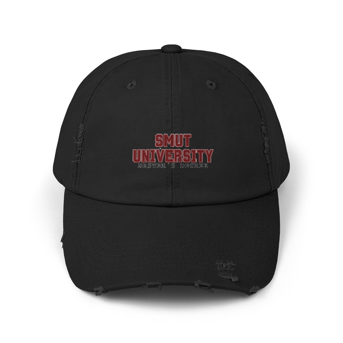 Smut University Master’s Degree Distressed Cap - Awfullynerdy.co