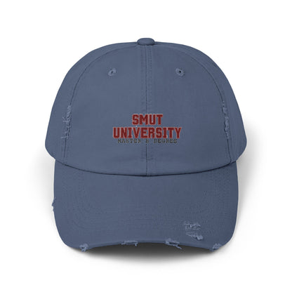 Smut University Master’s Degree Distressed Cap - Awfullynerdy.co