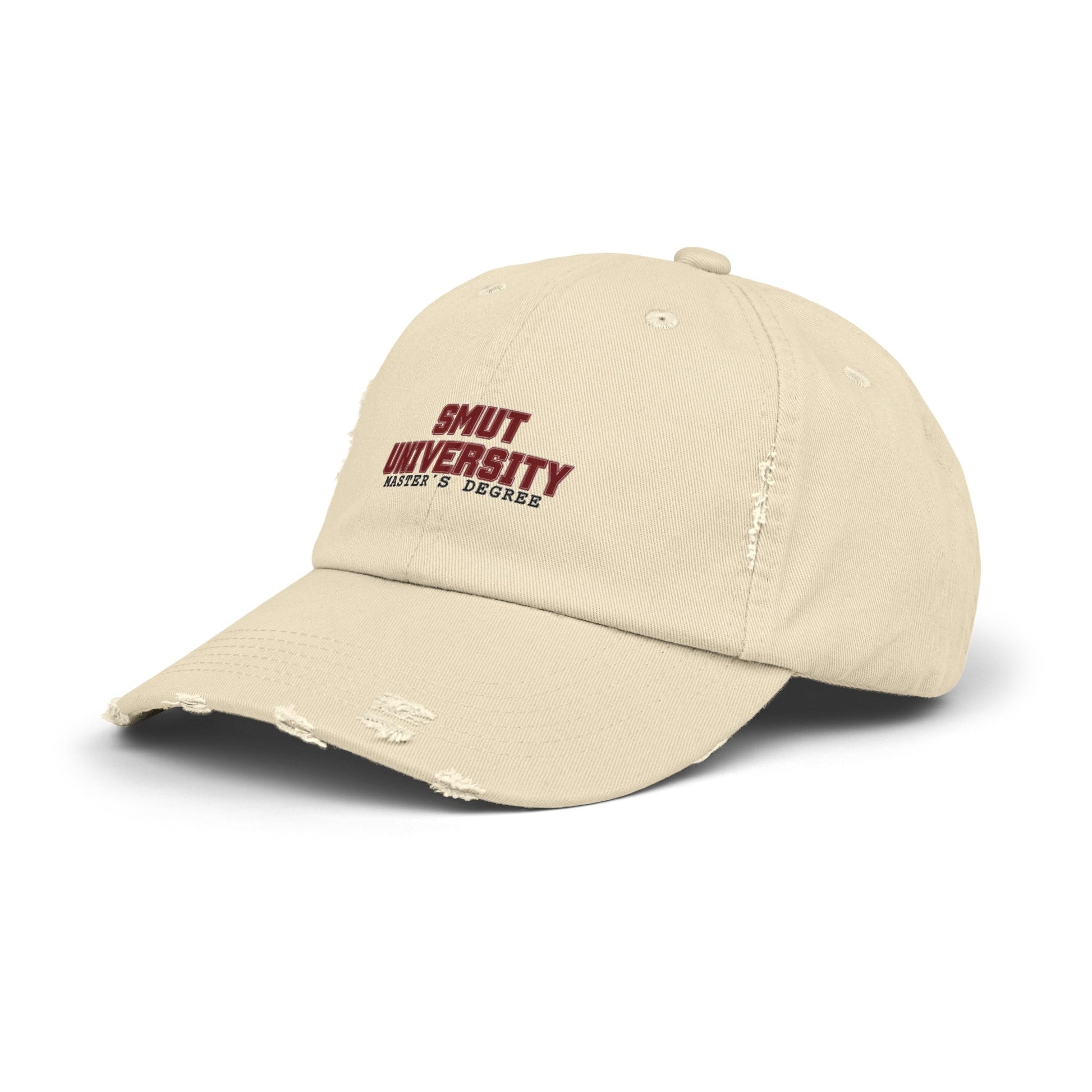 Smut University Master’s Degree Distressed Cap - Awfullynerdy.co