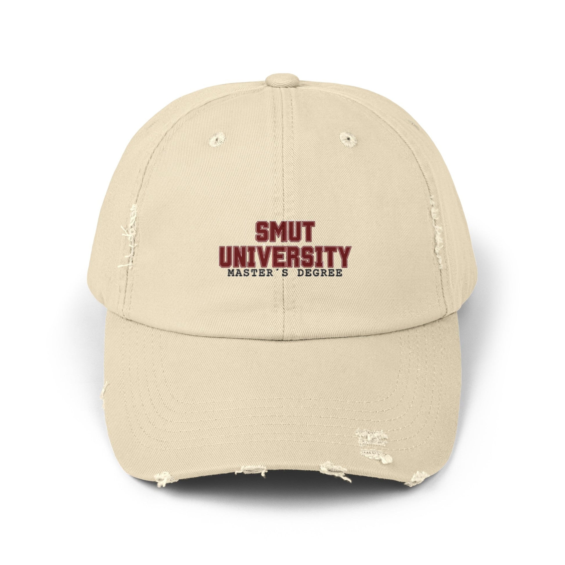 Smut University Master’s Degree Distressed Cap - Awfullynerdy.co