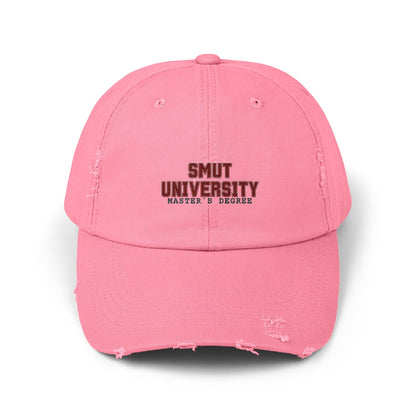 Smut University Master’s Degree Distressed Cap - Awfullynerdy.co