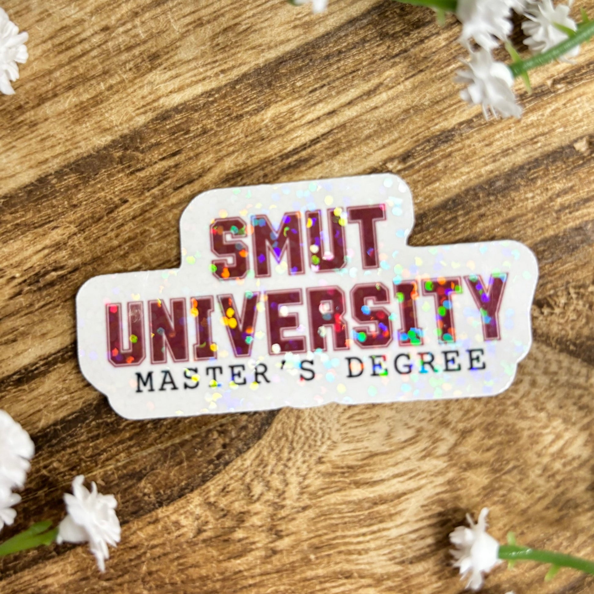 Smut University Sticker - Awfullynerdy.co