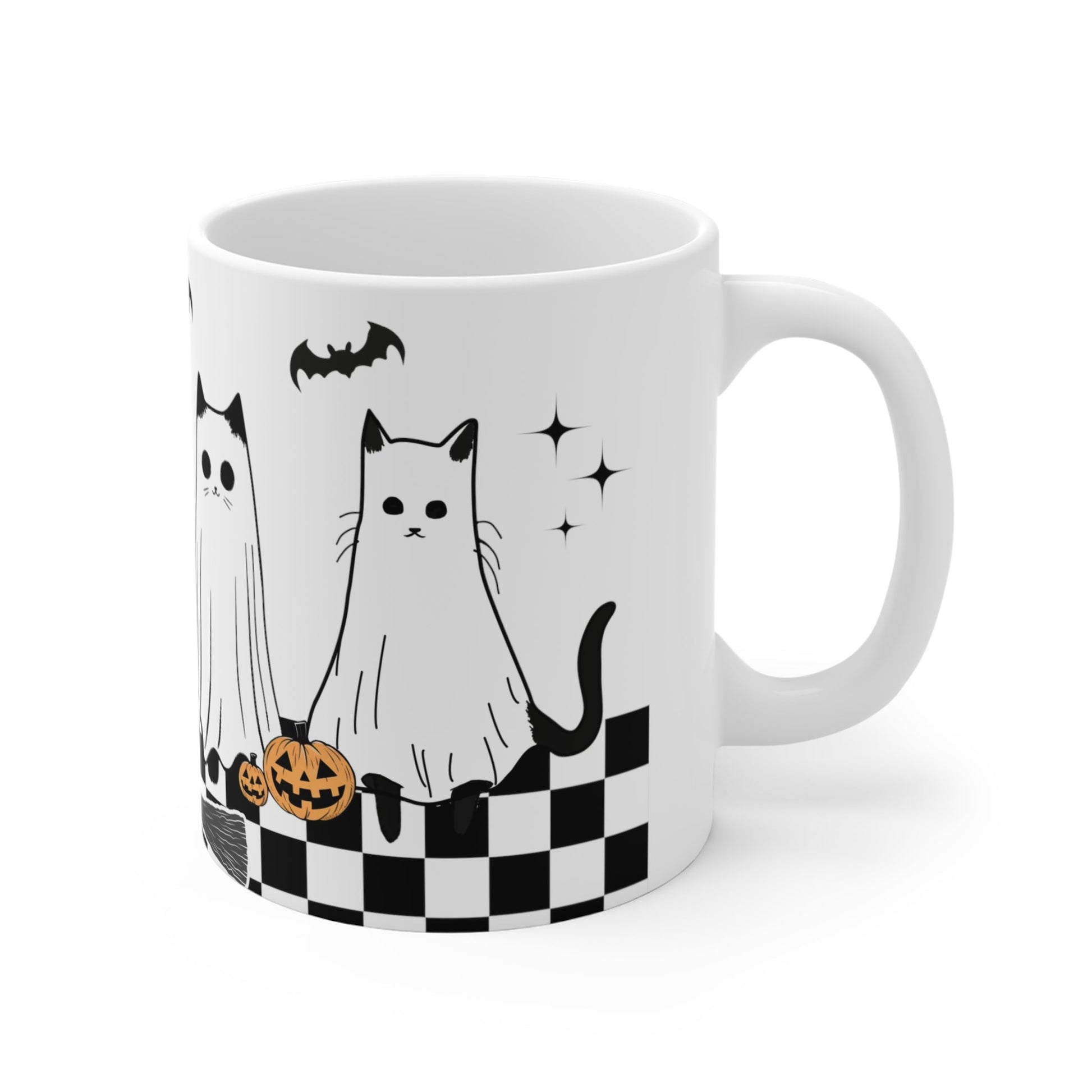 Spooky Cats Halloween Mug 11oz - Awfullynerdy.co