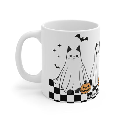 Spooky Cats Halloween Mug 11oz - Awfullynerdy.co