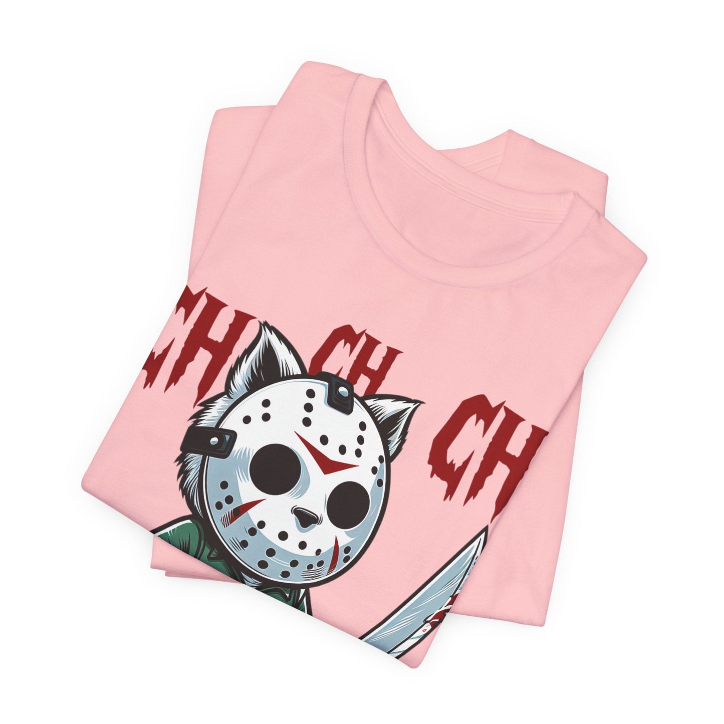 Spooky Horror Thriller Cat Unisex Jersey Short Sleeve Tee - Awfullynerdy.co