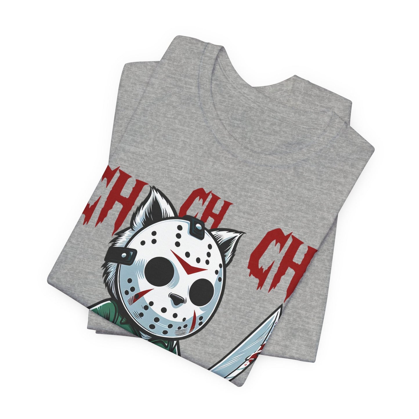 Spooky Horror Thriller Cat Unisex Jersey Short Sleeve Tee - Awfullynerdy.co