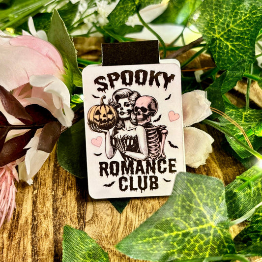 Spooky Romance Club Magnetic Bookmark - Awfullynerdy.co